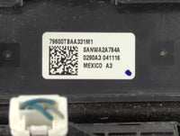 2017-2021 Honda Civic Climate Control Module Temperature AC/Heater Replacement P/N:0290A3 041116 Fits OEM Used Auto Parts - 