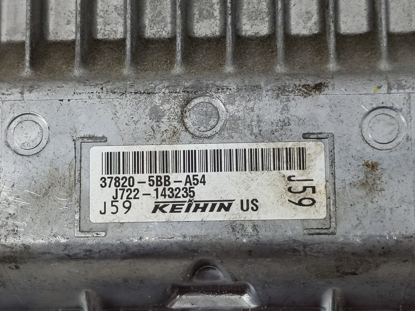 2019-2021 Honda Civic PCM Engine Control Computer ECU ECM PCU OEM P/N:37820-5BB-A54 J722-143235 Fits Fits 2019 2020 2021 OEM