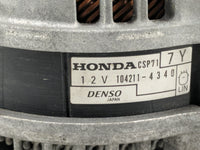 2017-2022 Honda Civic Alternator Replacement Generator Charging Assembly Engine OEM P/N:104211-4340 Fits OEM Used Auto Parts