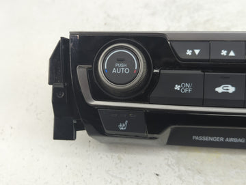 2019-2021 Honda Civic Climate Control Module Temperature AC/Heater Replacement P/N:79600TBAA911M1 Fits Fits 2019 2020 2021 OEM Used Auto Parts