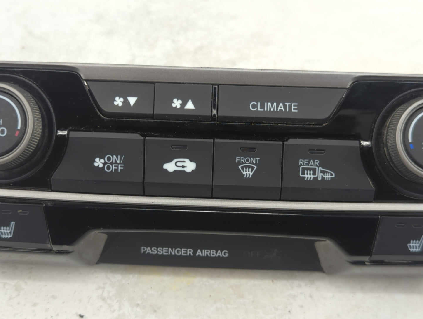 2019-2021 Honda Civic Climate Control Module Temperature AC/Heater Replacement P/N:79600TBAA911M1 Fits Fits 2019 2020 2021 O