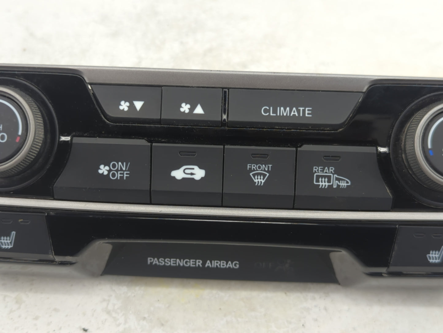 2019-2021 Honda Civic Climate Control Module Temperature AC/Heater Replacement P/N:79600TBAA911M1 Fits Fits 2019 2020 2021 O