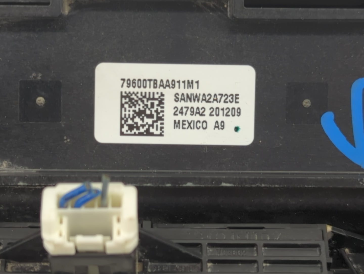2019-2021 Honda Civic Climate Control Module Temperature AC/Heater Replacement P/N:79600TBAA911M1 Fits Fits 2019 2020 2021 O