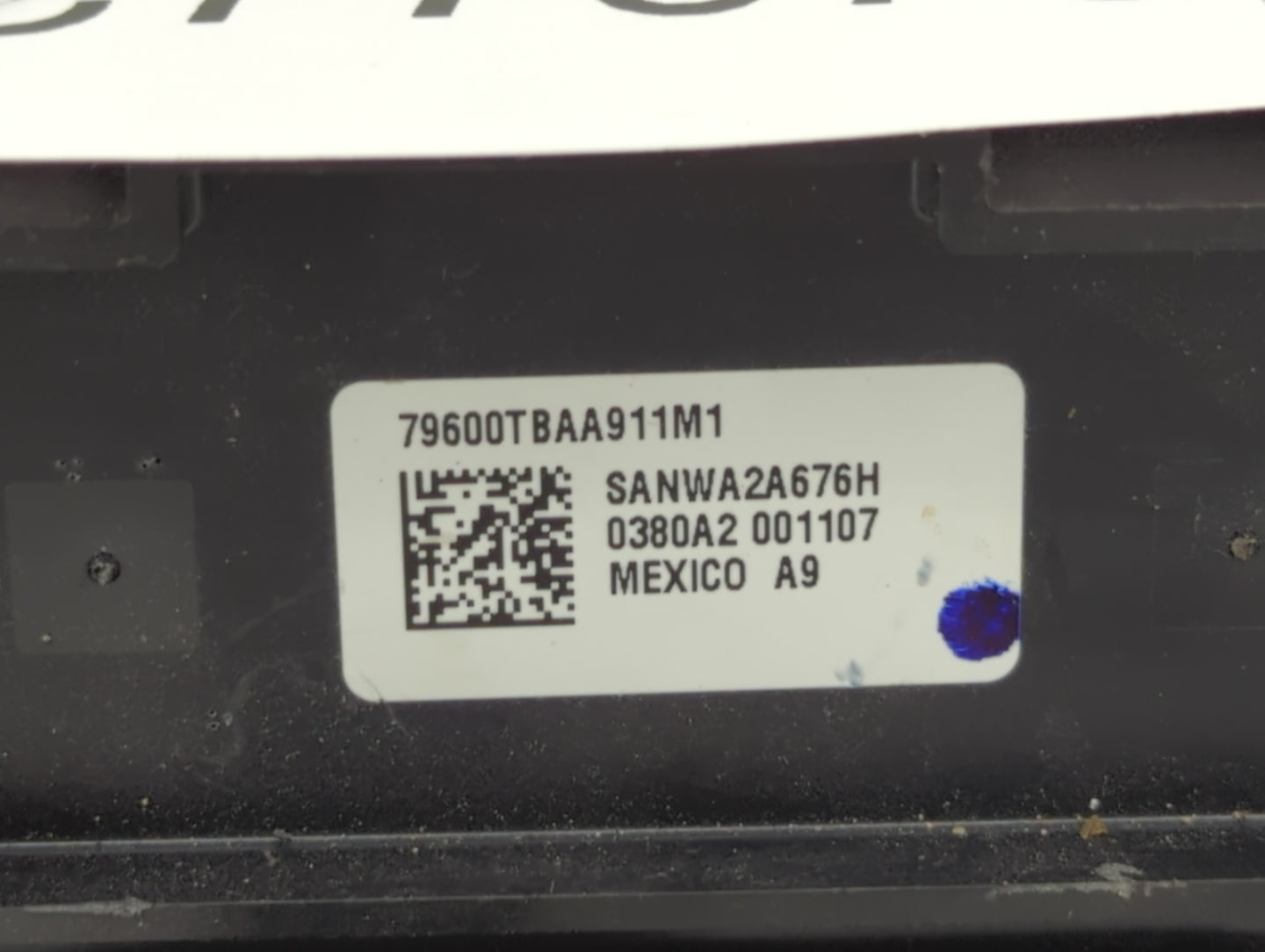 2019-2021 Honda Civic Climate Control Module Temperature AC/Heater Replacement P/N:79600TBAA911M1 Fits Fits 2019 2020 2021 O
