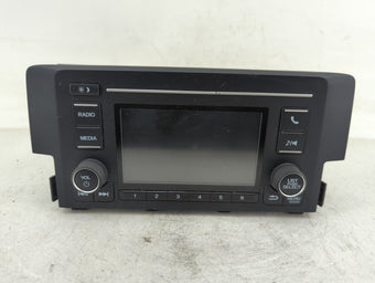 compare product 2019-2021 Honda Civic Radio AM FM Cd Player Receiver Replacement P/N:39100-TGG-A711-M1 Fits Fits 2019 2020 2021 OEM Used Auto Parts