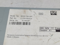 2019-2021 Honda Civic Radio AM FM Cd Player Receiver Replacement P/N:39100-TBA-A41 Fits Fits 2019 2020 2021 OEM Used Auto Pa