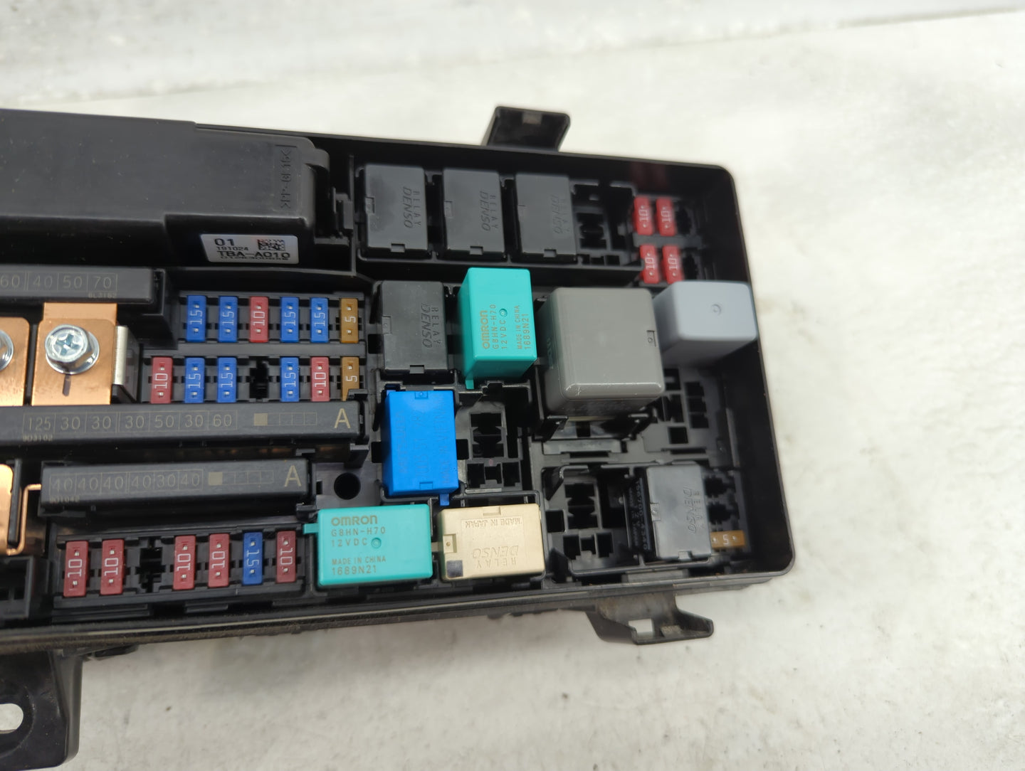 2019-2020 Honda Civic Fusebox Fuse Box Panel Relay Module P/N:TBAA210A2 Fits Fits 2019 2020 OEM Used Auto Parts - Oemusedaut