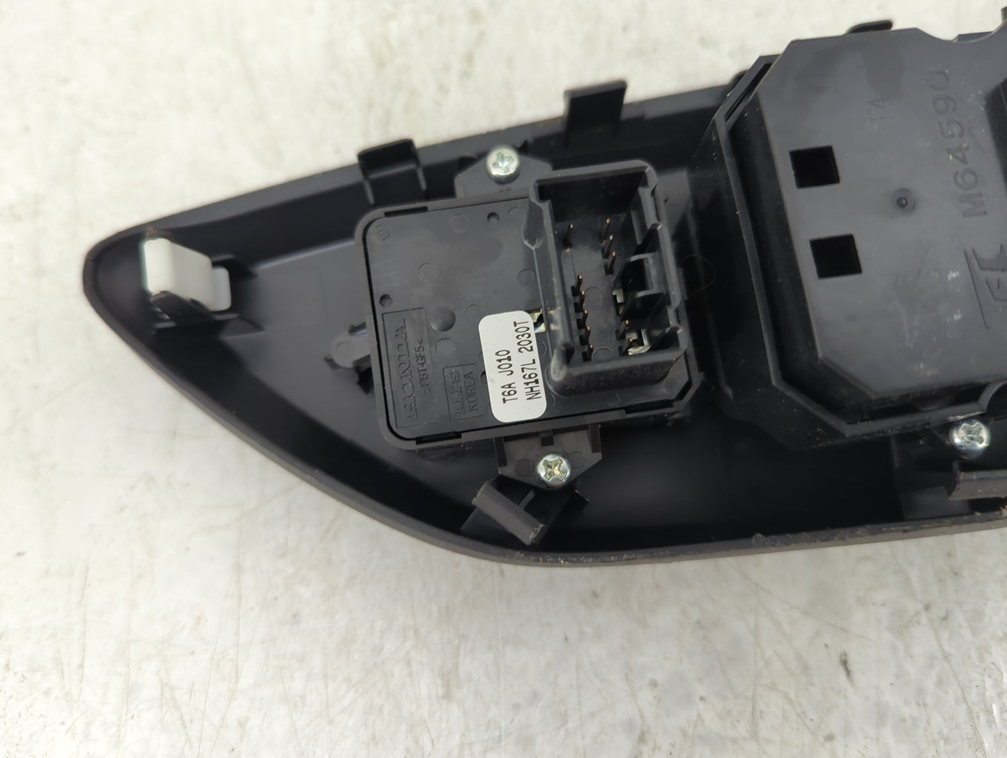 2016-2021 Honda Civic Master Power Window Switch Replacement Driver Side Left P/N:T6A J010 Fits Fits 2016 2017 2018 2019 202