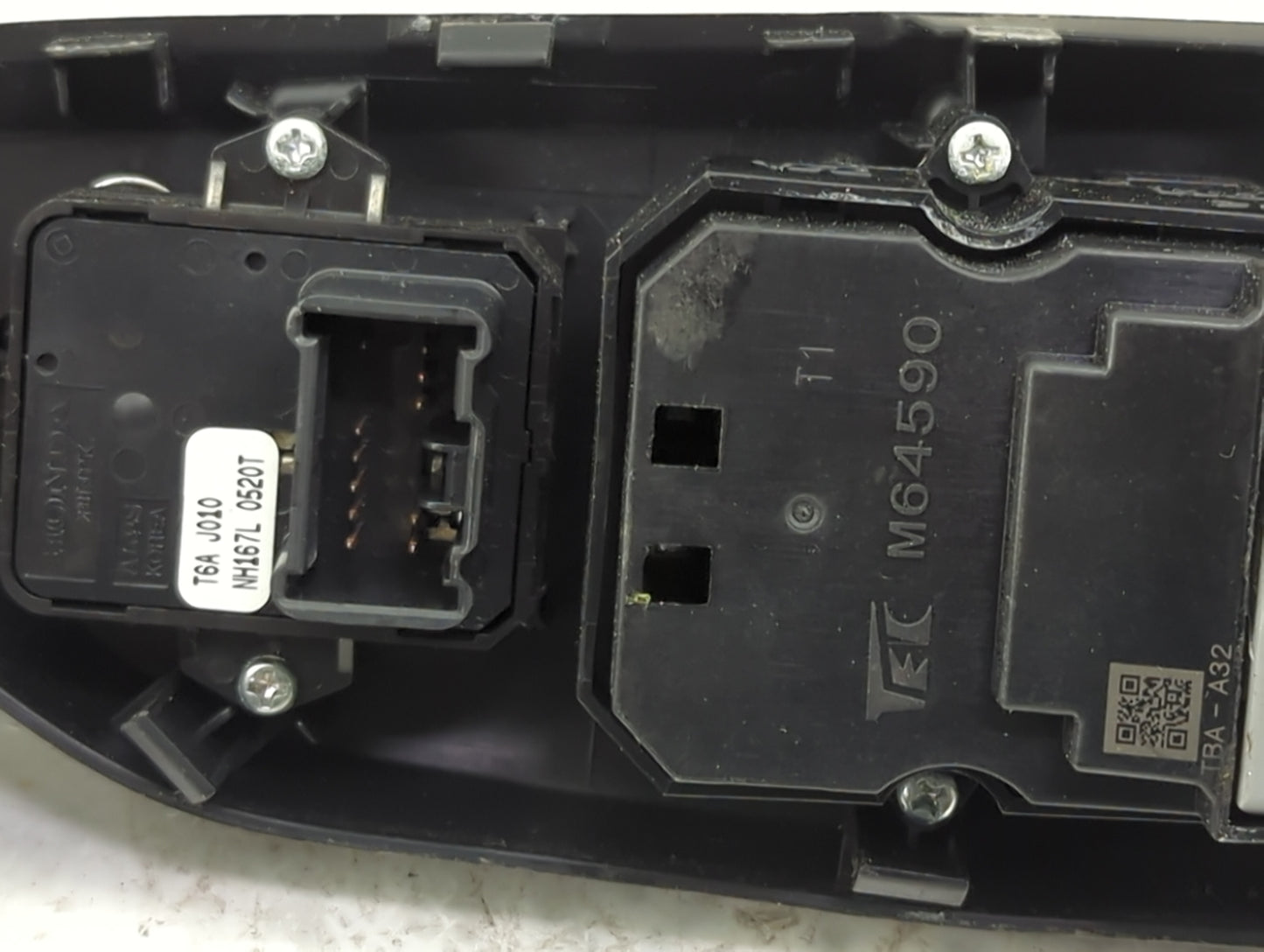2016-2021 Honda Civic Master Power Window Switch Replacement Driver Side Left P/N:M64590 T6A J010 Fits OEM Used Auto Parts -