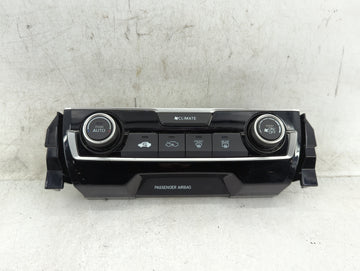 2019-2021 Honda Civic Climate Control Module Temperature AC/Heater Replacement P/N:79600TBAA332M1 Fits Fits 2019 2020 2021 O