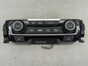 compare product 2019-2021 Honda Civic Climate Control Module Temperature AC/Heater Replacement P/N:79600TBAA911M1 SANWA2A676H Fits OEM Used Auto Parts