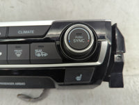 2019-2021 Honda Civic Climate Control Module Temperature AC/Heater Replacement P/N:79600TBAA911M1 SANWA2A676H Fits OEM Used 