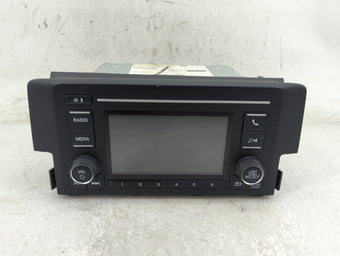 compare product 2019-2021 Honda Civic Radio AM FM Cd Player Receiver Replacement P/N:39100-TBA-A41 Fits Fits 2019 2020 2021 OEM Used Auto Parts