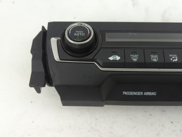 2016-2021 Honda Civic Climate Control Module Temperature AC/Heater Replacement P/N:79600TBAA121M1 Fits OEM Used Auto Parts