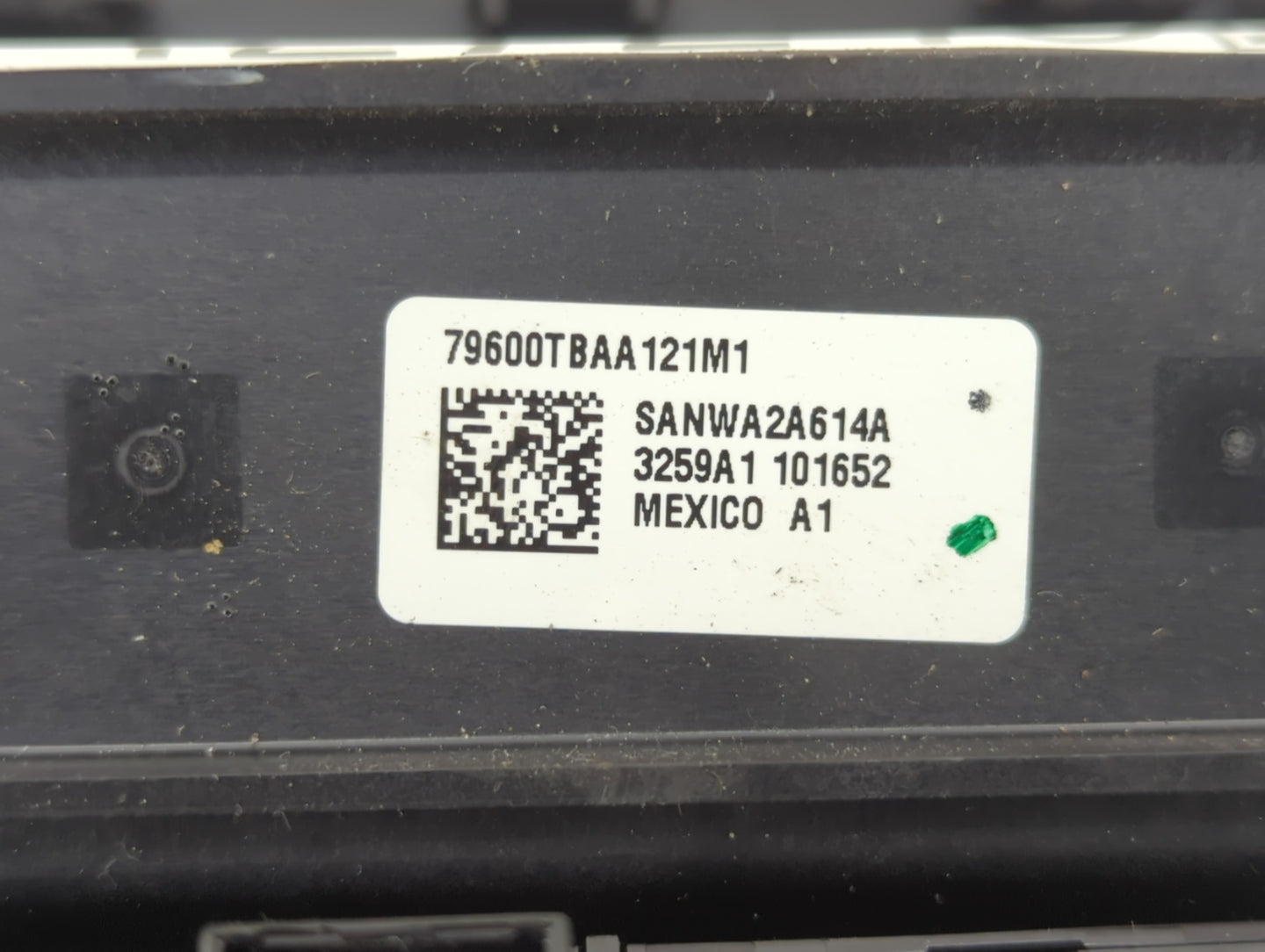 2016-2021 Honda Civic Climate Control Module Temperature AC/Heater Replacement P/N:79600TBAA121M1 Fits OEM Used Auto Parts -