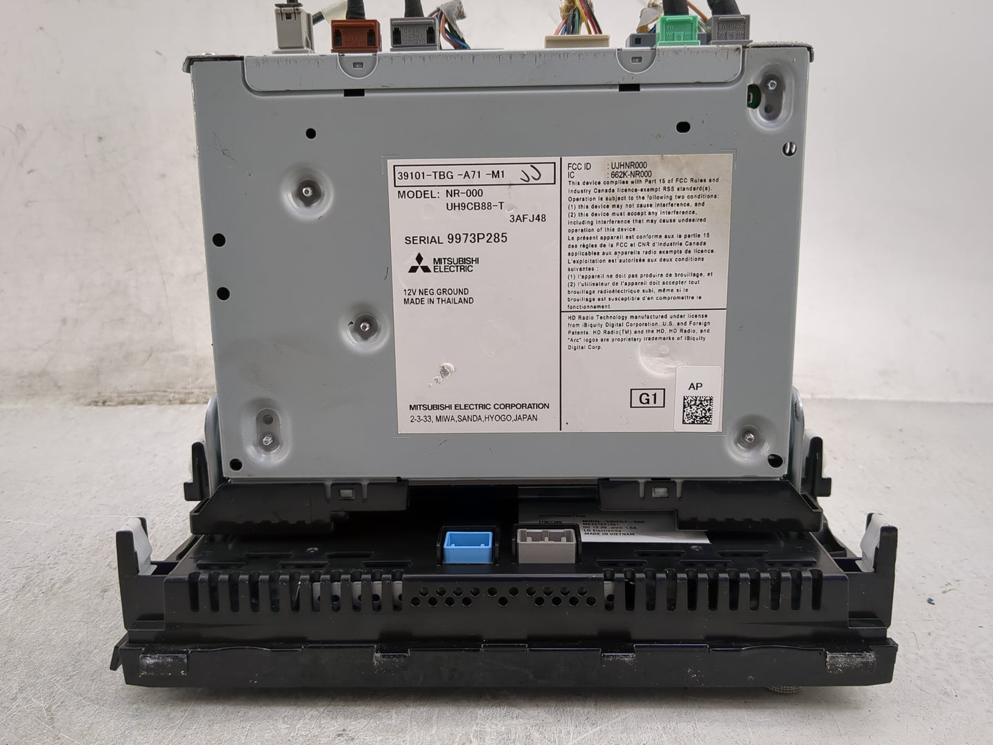 2019-2020 Honda Civic Radio AM FM Cd Player Receiver Replacement P/N:39101-TBG-A71-M1 NR-000, UH9CB88-T Fits Fits 2019 2020 