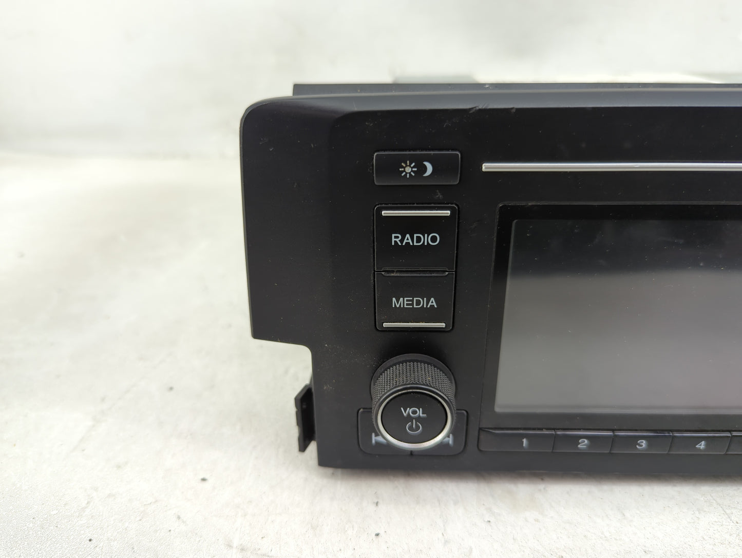 2019-2021 Honda Civic Radio AM FM Cd Player Receiver Replacement P/N:39100-TBA-A41 CV-RH18N0MX Fits Fits 2019 2020 2021 OEM 