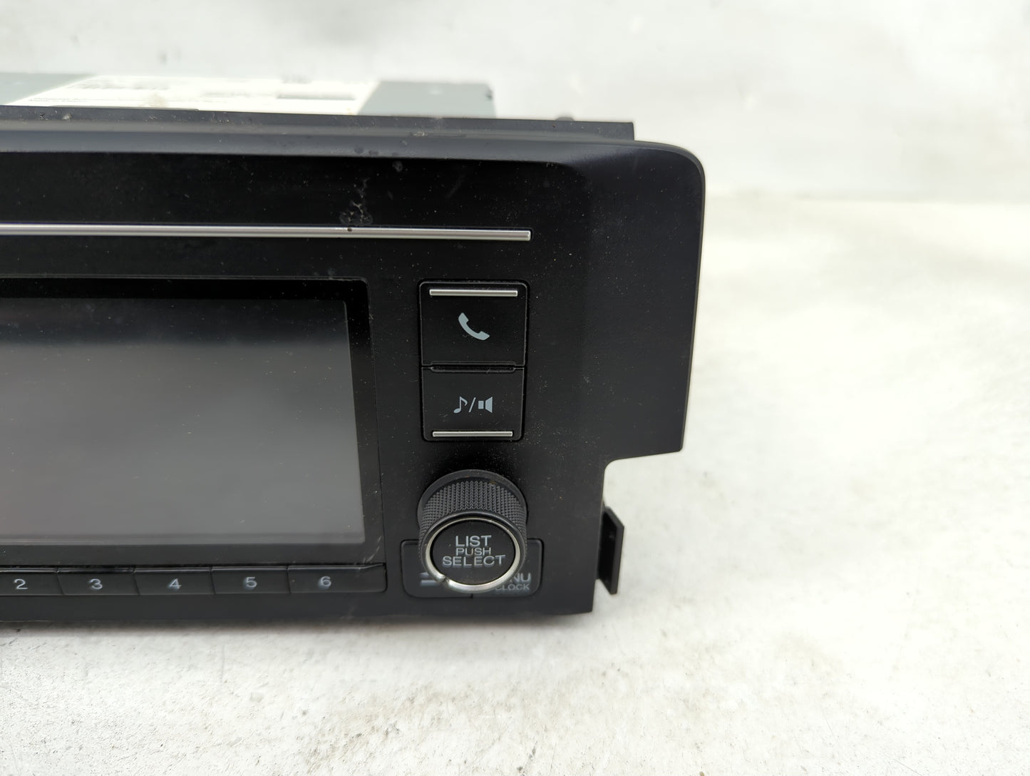 2019-2021 Honda Civic Radio AM FM Cd Player Receiver Replacement P/N:39100-TBA-A41 CV-RH18N0MX Fits Fits 2019 2020 2021 OEM 