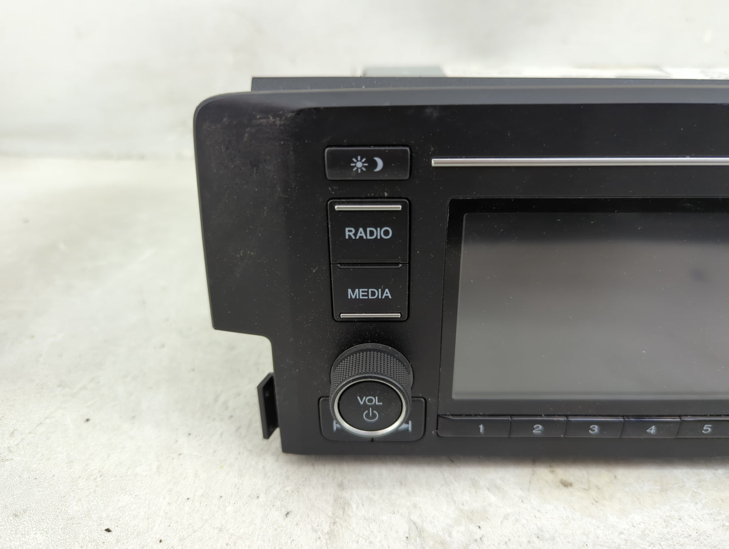 2019-2021 Honda Civic Radio AM FM Cd Player Receiver Replacement P/N:39100-TBA-A41 CV-RH18N0CX Fits Fits 2019 2020 2021 OEM 
