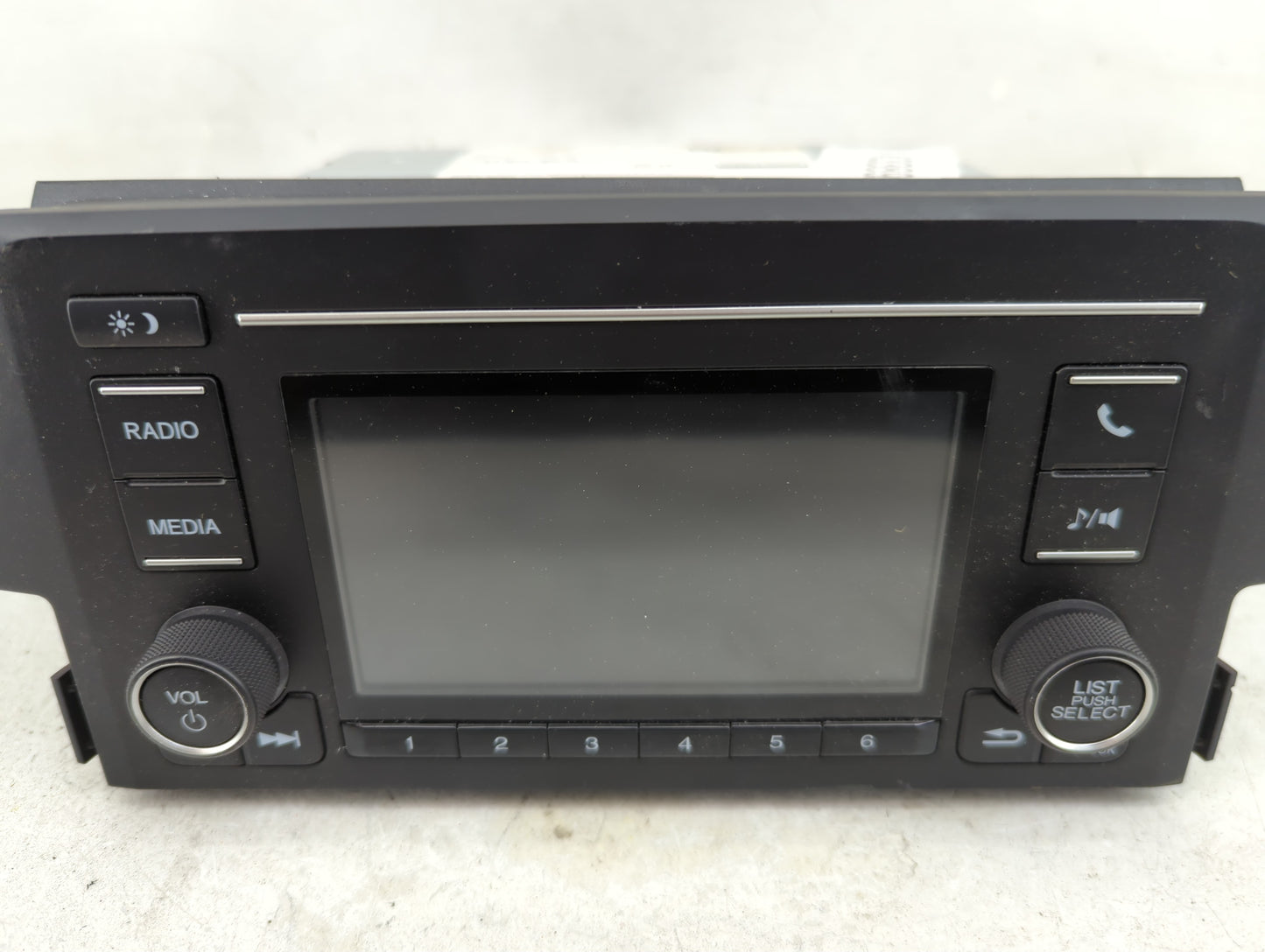 2019-2021 Honda Civic Radio AM FM Cd Player Receiver Replacement P/N:39100-TBA-A41 CV-RH18N0CX Fits Fits 2019 2020 2021 OEM 