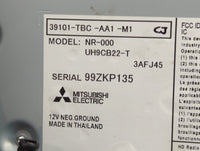 2019-2021 Honda Civic Radio AM FM Cd Player Receiver Replacement P/N:39101-TBC-AA1 UH9CB22-T, NR-000 Fits Fits 2019 2020 202