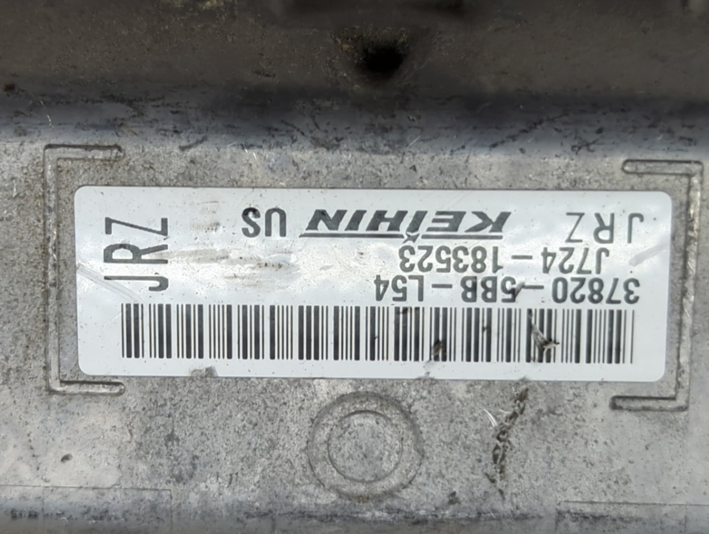 2019-2021 Honda Civic PCM Engine Control Computer ECU ECM PCU OEM P/N:37820-5BB-L54 J724-183523 Fits Fits 2019 2020 2021 OEM
