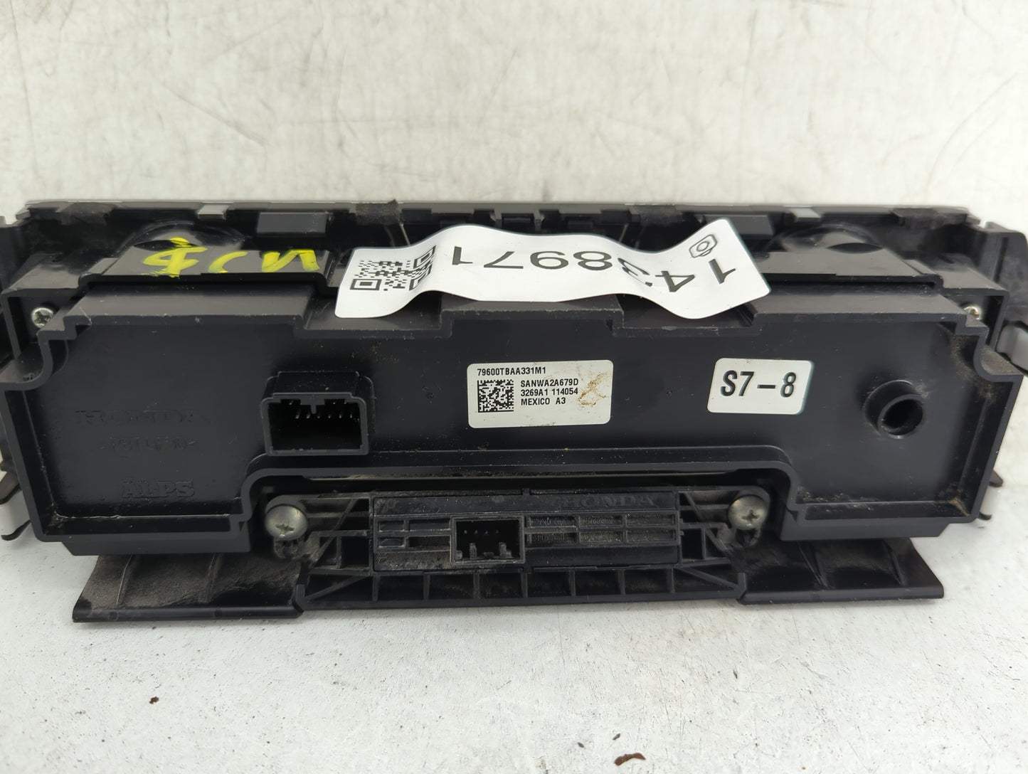 2020-2021 Honda Civic Climate Control Module Temperature AC/Heater Replacement P/N:79600TBAA331M1 Fits Fits 2020 2021 OEM Us