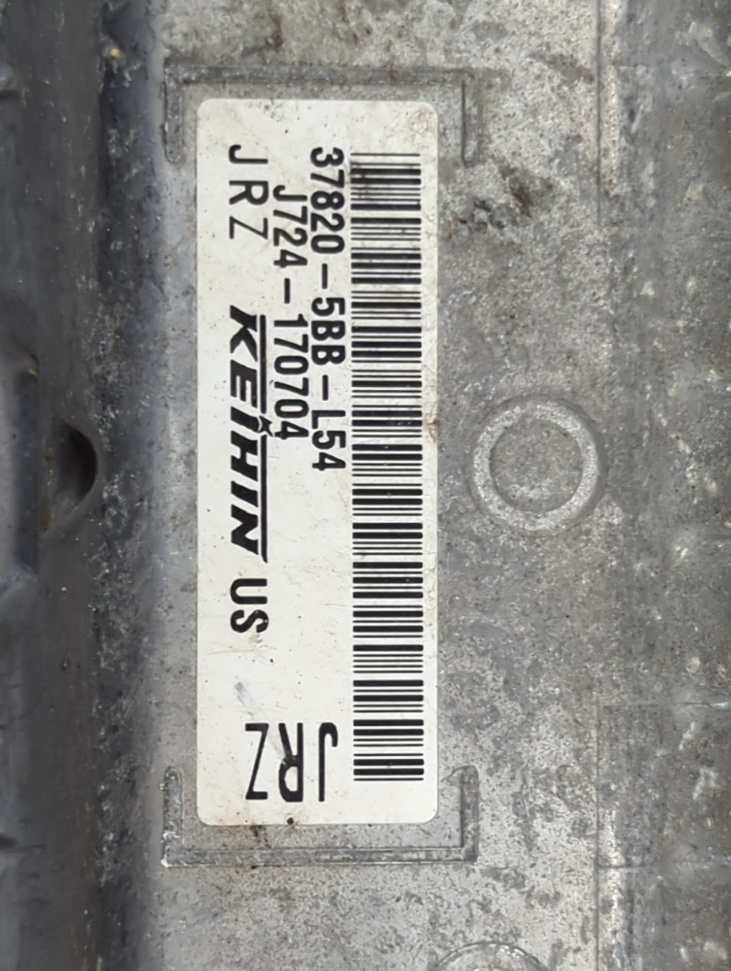 2019-2021 Honda Civic PCM Engine Control Computer ECU ECM PCU OEM P/N:37820-5BB-L54 J724-170704 Fits Fits 2019 2020 2021 OEM