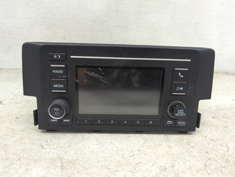 compare product 2019-2021 Honda Civic Radio AM FM Cd Player Receiver Replacement P/N:39100-TBA-A41 CV-RH18N0CX Fits Fits 2019 2020 2021 OEM Used Auto Parts