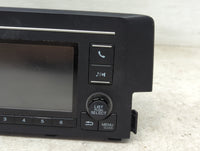 2019-2021 Honda Civic Radio AM FM Cd Player Receiver Replacement P/N:39100-TBA-A41 CV-RH18N0CX Fits Fits 2019 2020 2021 OEM 