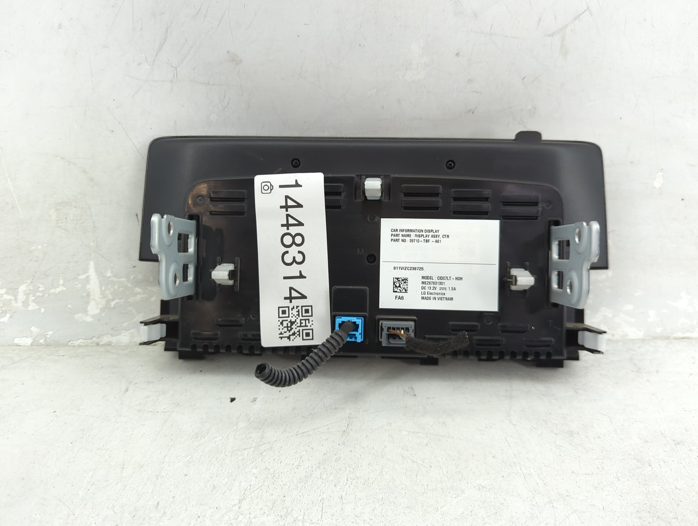 2019-2021 Honda Civic Information Display Screen - Oemusedautoparts1.com