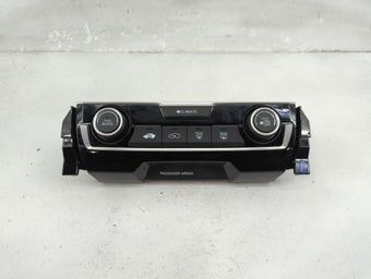 compare product 2016-2021 Honda Civic Climate Control Module Temperature AC/Heater Replacement P/N:79600TBAA332M1 SANWA2A679E Fits OEM Used Auto Parts