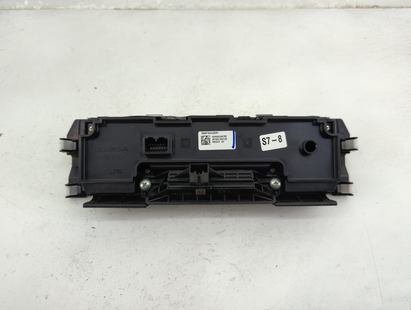 2016-2021 Honda Civic Climate Control Module Temperature AC/Heater Replacement P/N:79600TBAA332M1 SANWA2A679E Fits OEM Used 