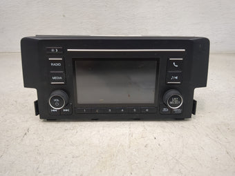 compare product 2019-2021 Honda Civic Radio AM FM Cd Player Receiver Replacement Fits Fits 2019 2020 2021 OEM Used Auto Parts
