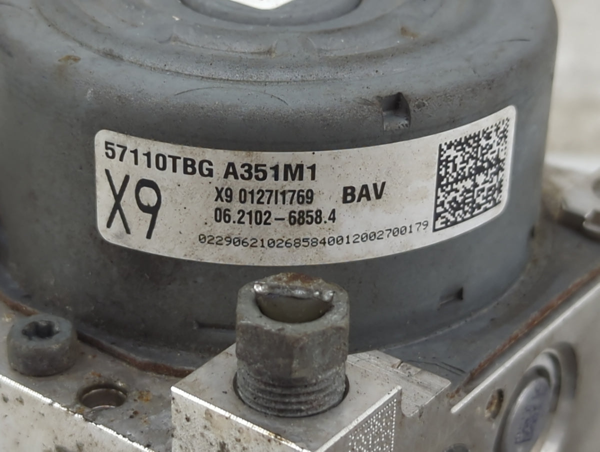2019-2020 Honda Civic Anti-Lock Brake ABS Pump Module Actuator OEM P/N:57110TBG A351M1 06.2102-6858.4 Fits Fits 2019 2020 OE
