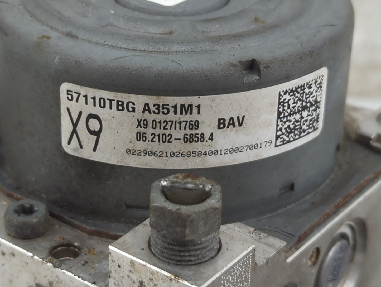 2019-2020 Honda Civic ABS Pump Control Module Replacement P/N:57110TBG A351M1 06.2102-6858.4 Fits Fits 2019 2020 OEM Used Au
