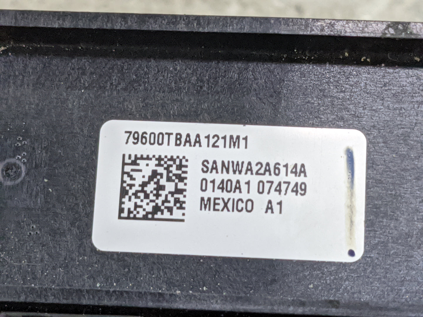 2016-2021 Honda Civic Climate Control Module Temperature AC/Heater Replacement P/N:79600TBAA121M1 SANWA2A614A Fits OEM Used 
