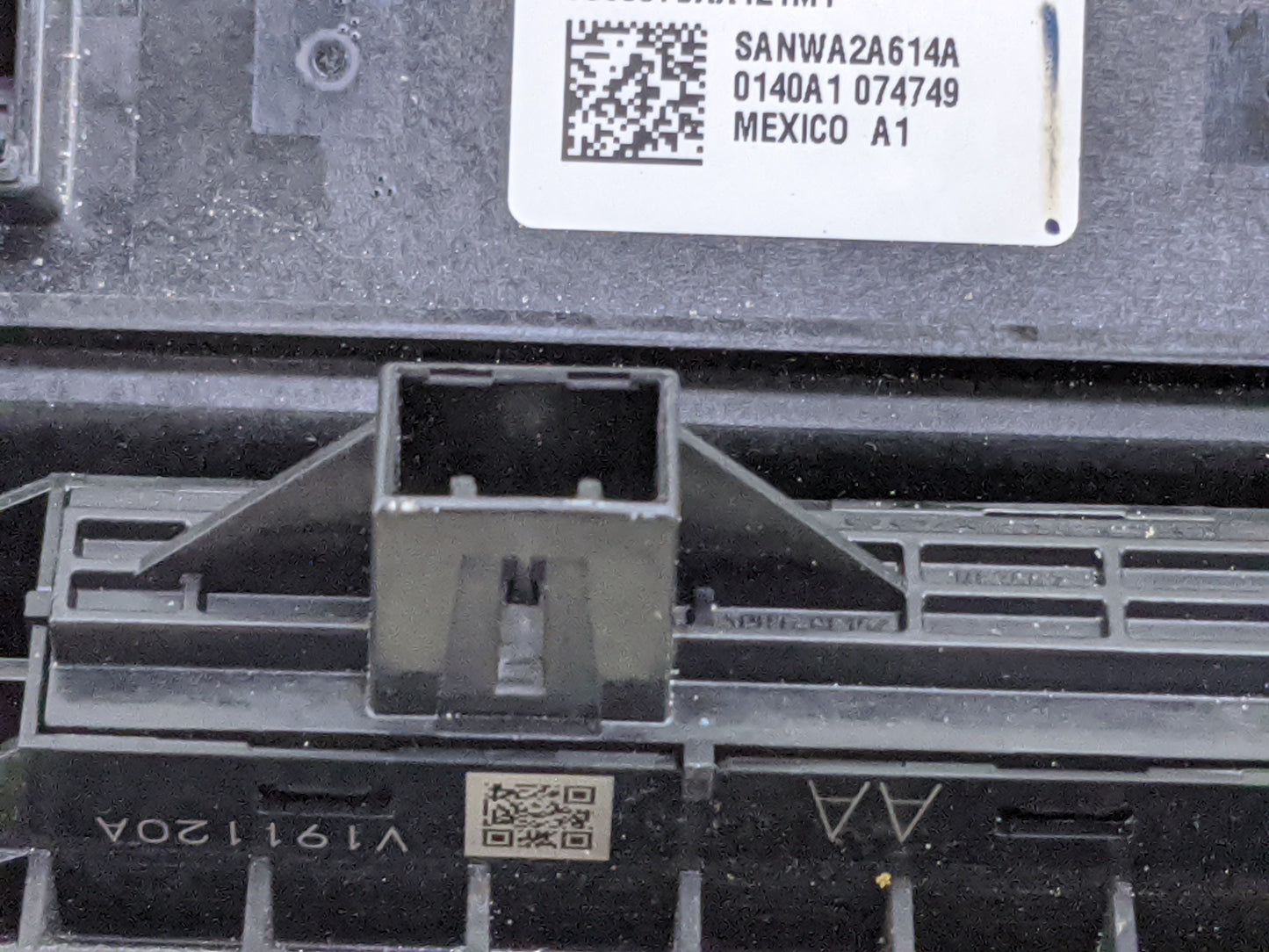 2016-2021 Honda Civic Climate Control Module Temperature AC/Heater Replacement P/N:79600TBAA121M1 SANWA2A614A Fits OEM Used 