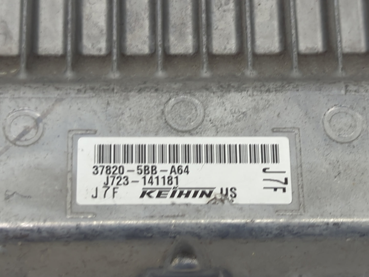 2019-2021 Honda Civic PCM Engine Control Computer ECU ECM PCU OEM P/N:37820-5BB-A64 J723-141181 Fits Fits 2019 2020 2021 OEM