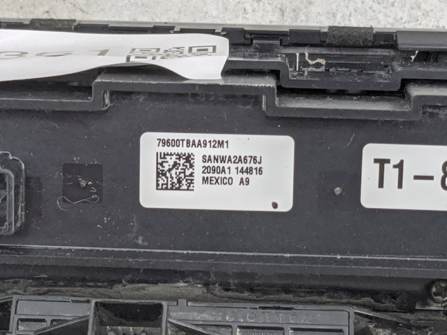 2016-2021 Honda Civic Climate Control Module Temperature AC/Heater Replacement P/N:79600TBAA912M1 SANWA2A676J Fits OEM Used 