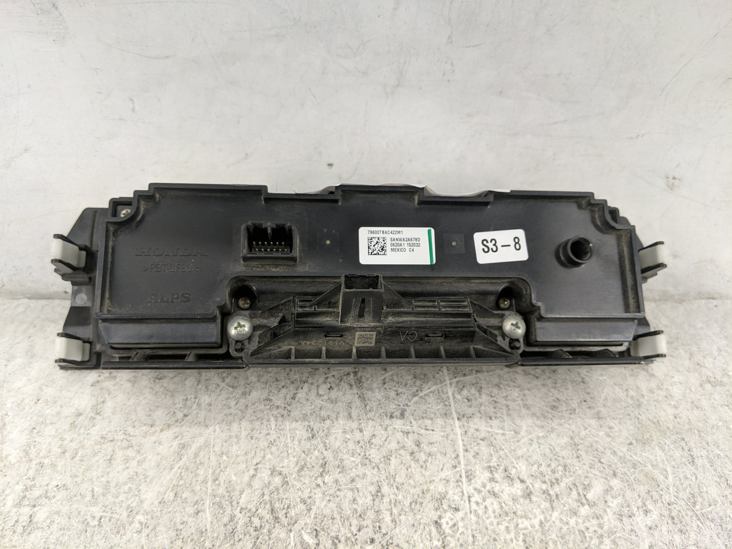 2020-2021 Honda Civic Climate Control Module Temperature AC/Heater Replacement P/N:79600TBAC422M1 SANWA2A678D Fits Fits 2020