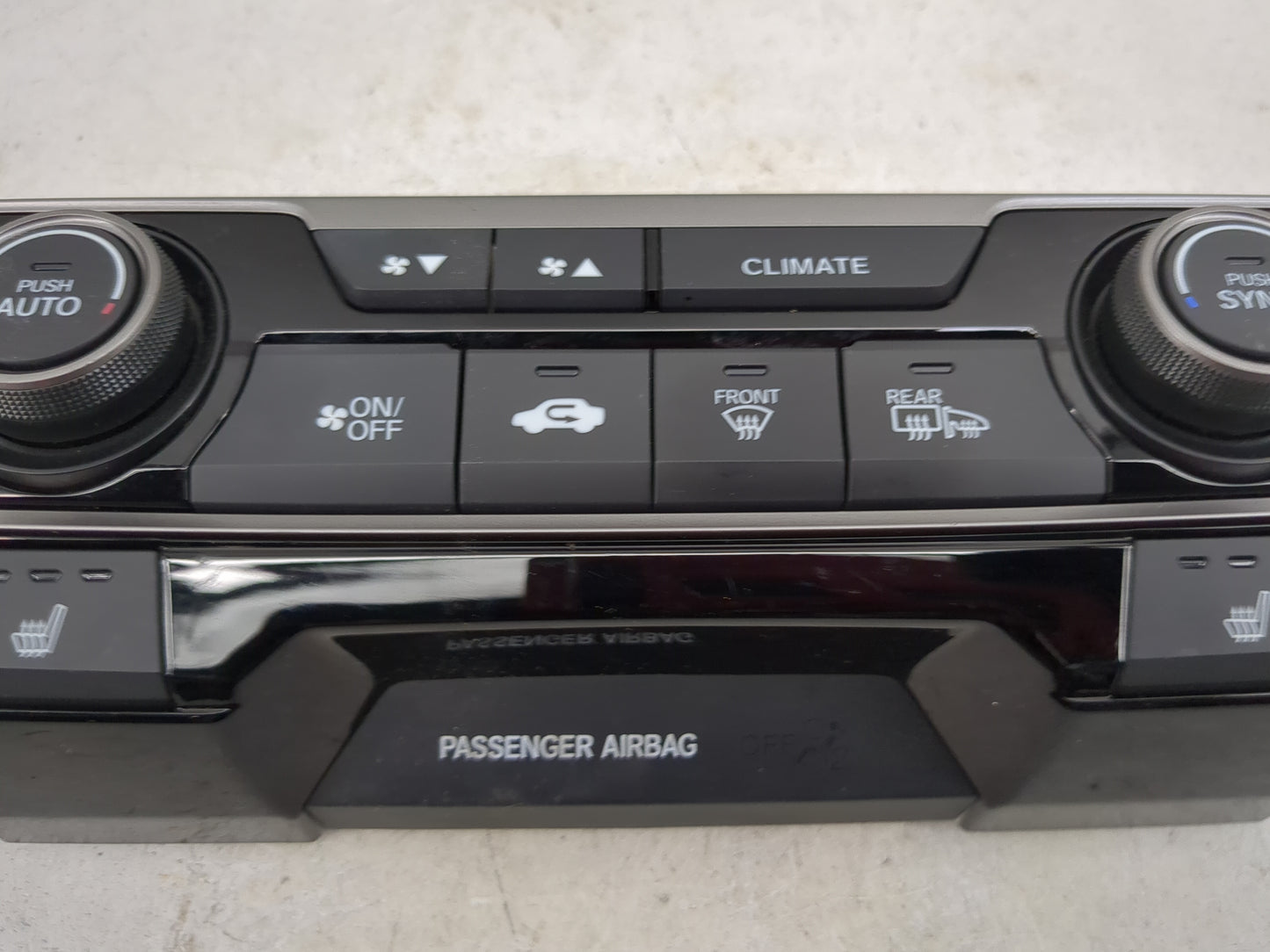 2019-2021 Honda Civic Climate Control Module Temperature AC/Heater Replacement P/N:79600TBAA911M1 SANWA2A747D Fits OEM Used 