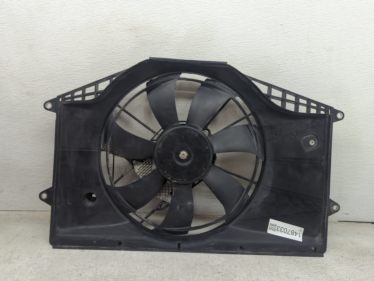 2016-2021 Honda Civic Electric Radiator Cooling Fan Motor Assembly P/N:1BD001/420 Fits Fits 2016 2017 2018 2019 2020 2021 OE