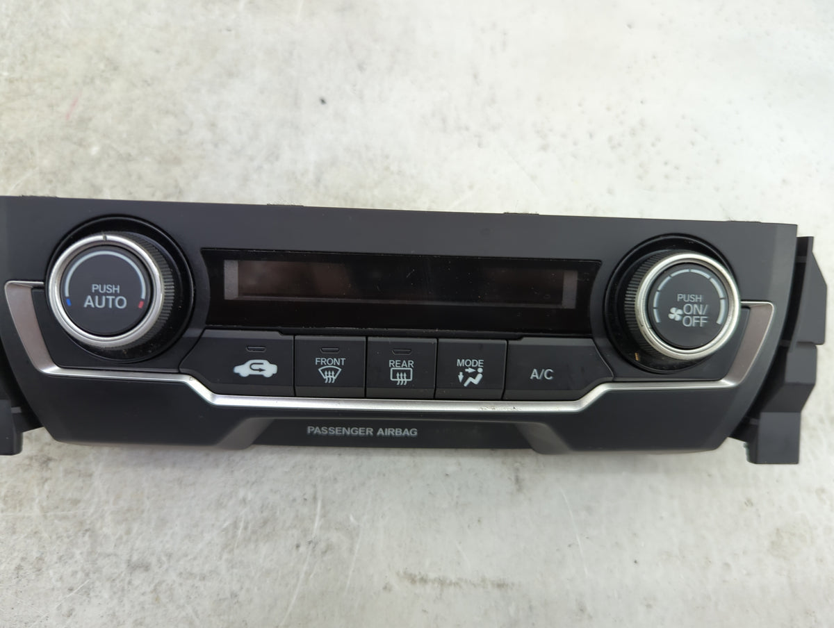 2016-2021 Honda Civic Climate Control Module Temperature AC/Heater Replacement P/N:79600TBAA121M1 SANWA2A614A Fits OEM Used 
