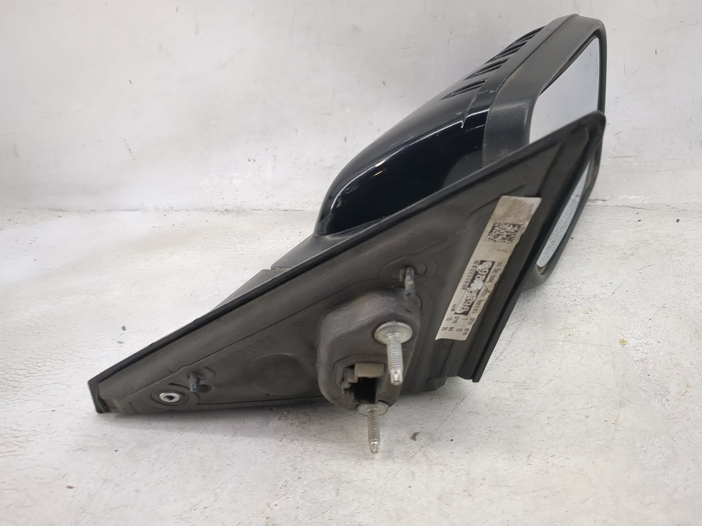 2016-2021 Honda Civic Passenger Right Side View Manual Door Mirror Black - Oemusedautoparts1.com