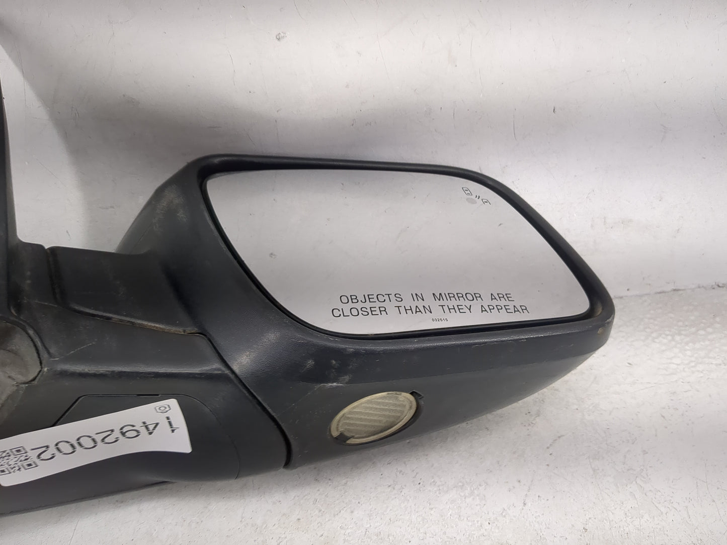 2016-2021 Honda Civic Passenger Right Side View Manual Door Mirror Black - Oemusedautoparts1.com