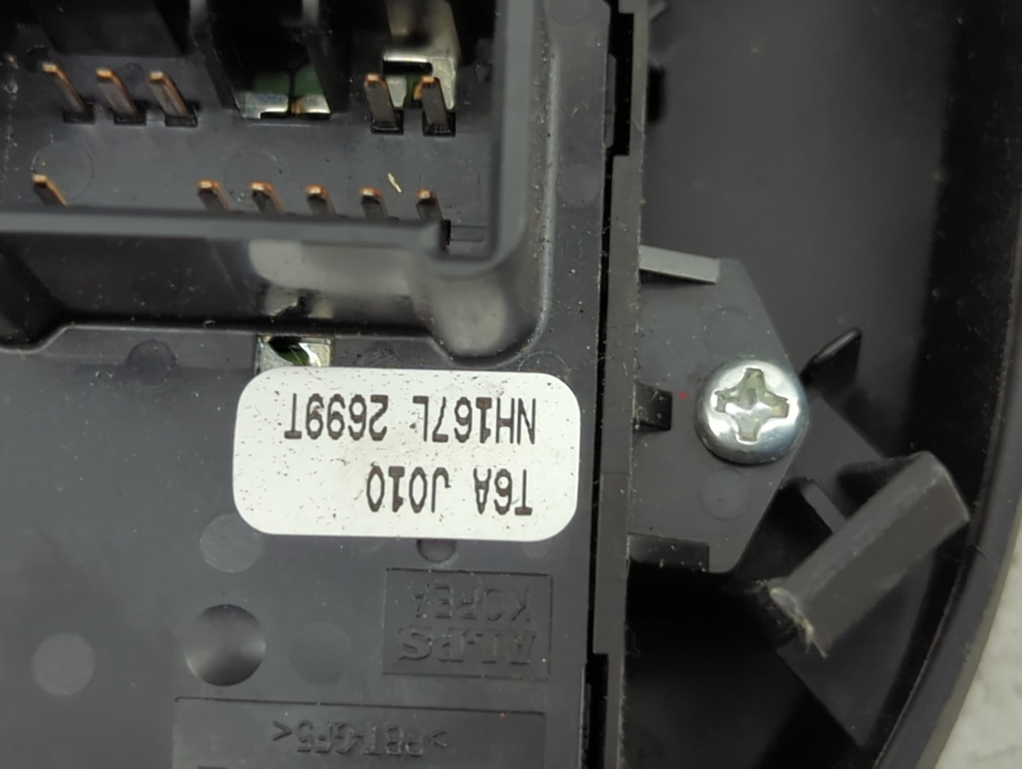 2016-2021 Honda Civic Master Power Window Switch Replacement Driver Side Left P/N:T6A J010 NH167L 26991 Fits OEM Used Auto P