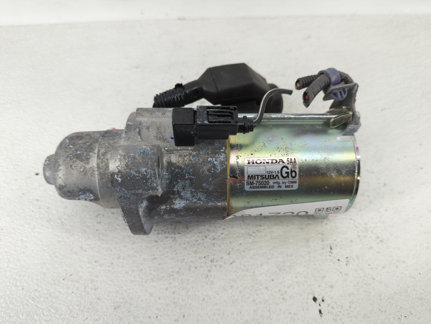 2016-2017 Honda Civic Car Starter Motor Solenoid OEM P/N:SM-75020 Fits Fits 2016 2017 2020 OEM Used Auto Parts - Oemusedauto