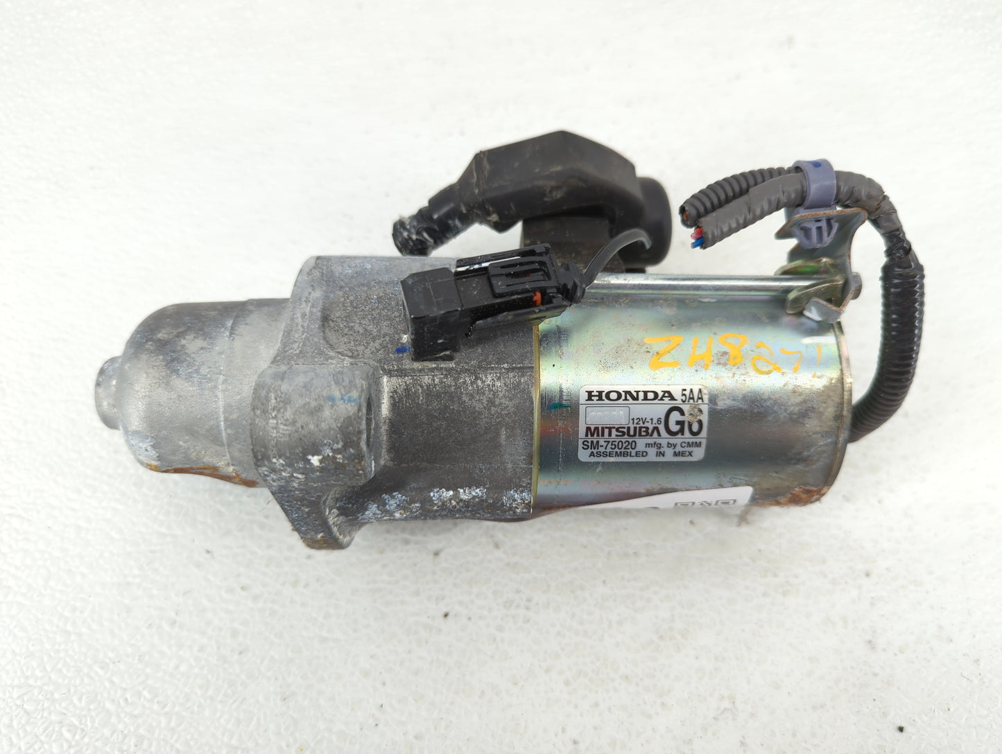 2016-2017 Honda Civic Car Starter Motor Solenoid OEM P/N:SM-75020 Fits Fits 2016 2017 2020 OEM Used Auto Parts - Oemusedauto