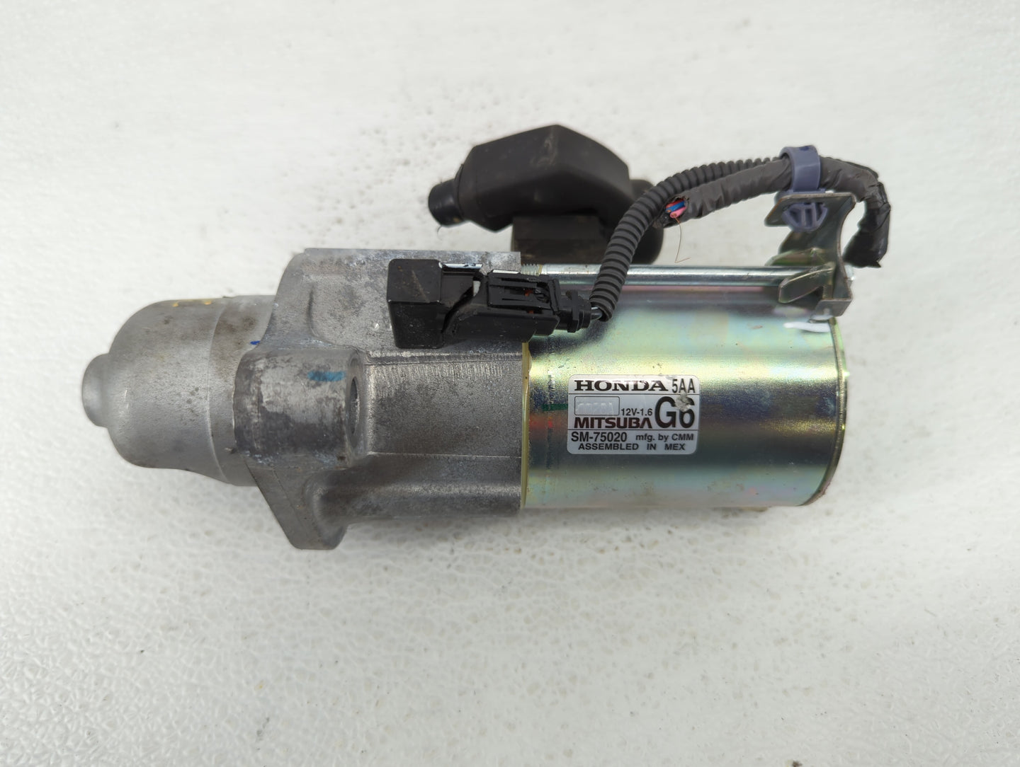2016-2017 Honda Civic Car Starter Motor Solenoid OEM P/N:SM-75020 Fits Fits 2016 2017 2020 OEM Used Auto Parts - Oemusedauto